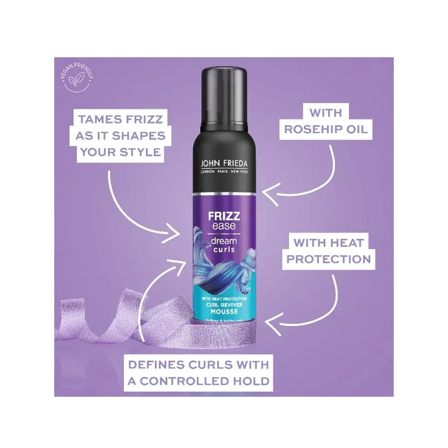 John Frieda Frizz Ease Curl Reviver Mousse 200ml