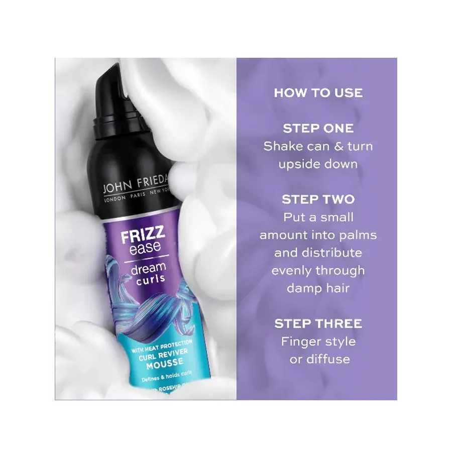 John Frieda Frizz Ease Curl Reviver Mousse 200ml
