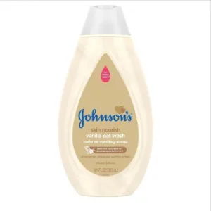 Johnson's Skin Nourish Vanilla & Oat Wash 800 ml x3