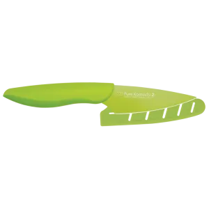 Kai Pure Komachi 2 Paring 3.5″ w/Sheath (Light Green)