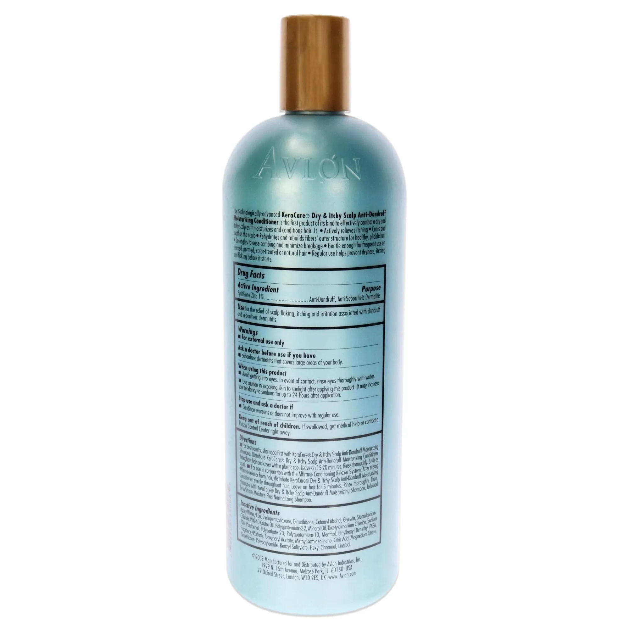 Keracare Dry And Itchy Scalp Anti Dandruff Moisturising Conditioner 950ml