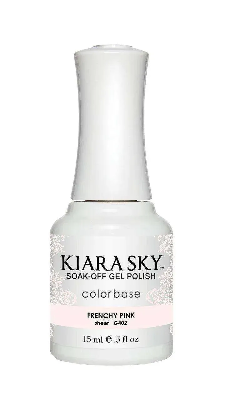 Kiara Sky Duo - Gel & Lacquer Combo - 402 FRENCHY PINK