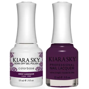 Kiara Sky Gel   Matching Lacquer - Sweet Surrender #544 (Clearance)