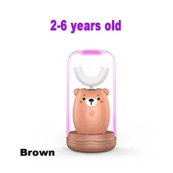 Kid Sonic Rechargeable Electric Toothbrush Automatic 360 degree toothbrush ultrasonic soft silicone electric children toothbrush