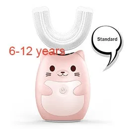 Kid Sonic Rechargeable Electric Toothbrush Automatic 360 degree toothbrush ultrasonic soft silicone electric children toothbrush