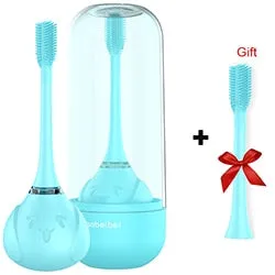 Kid Sonic Rechargeable Electric Toothbrush Automatic 360 degree toothbrush ultrasonic soft silicone electric children toothbrush