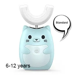 Kid Sonic Rechargeable Electric Toothbrush Automatic 360 degree toothbrush ultrasonic soft silicone electric children toothbrush