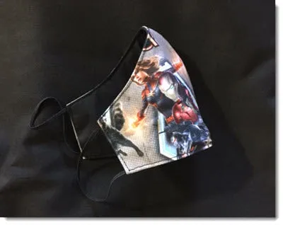 Kids Avengers Reversible Face Mask