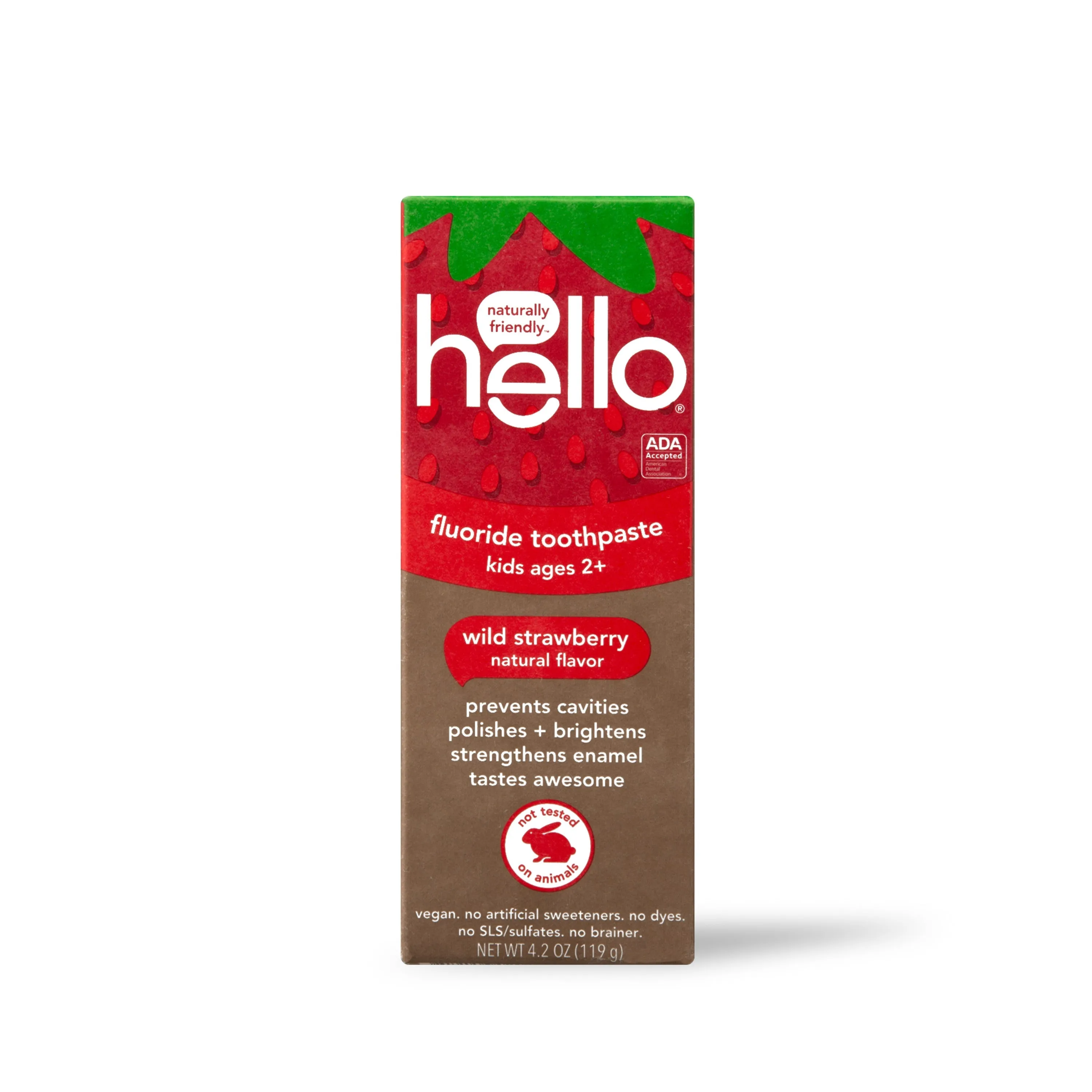 kids strawberry fluoride toothpaste