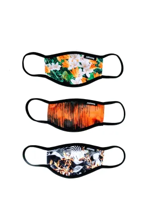 Kids Sunset Graffiti Face Mask 3 Pack