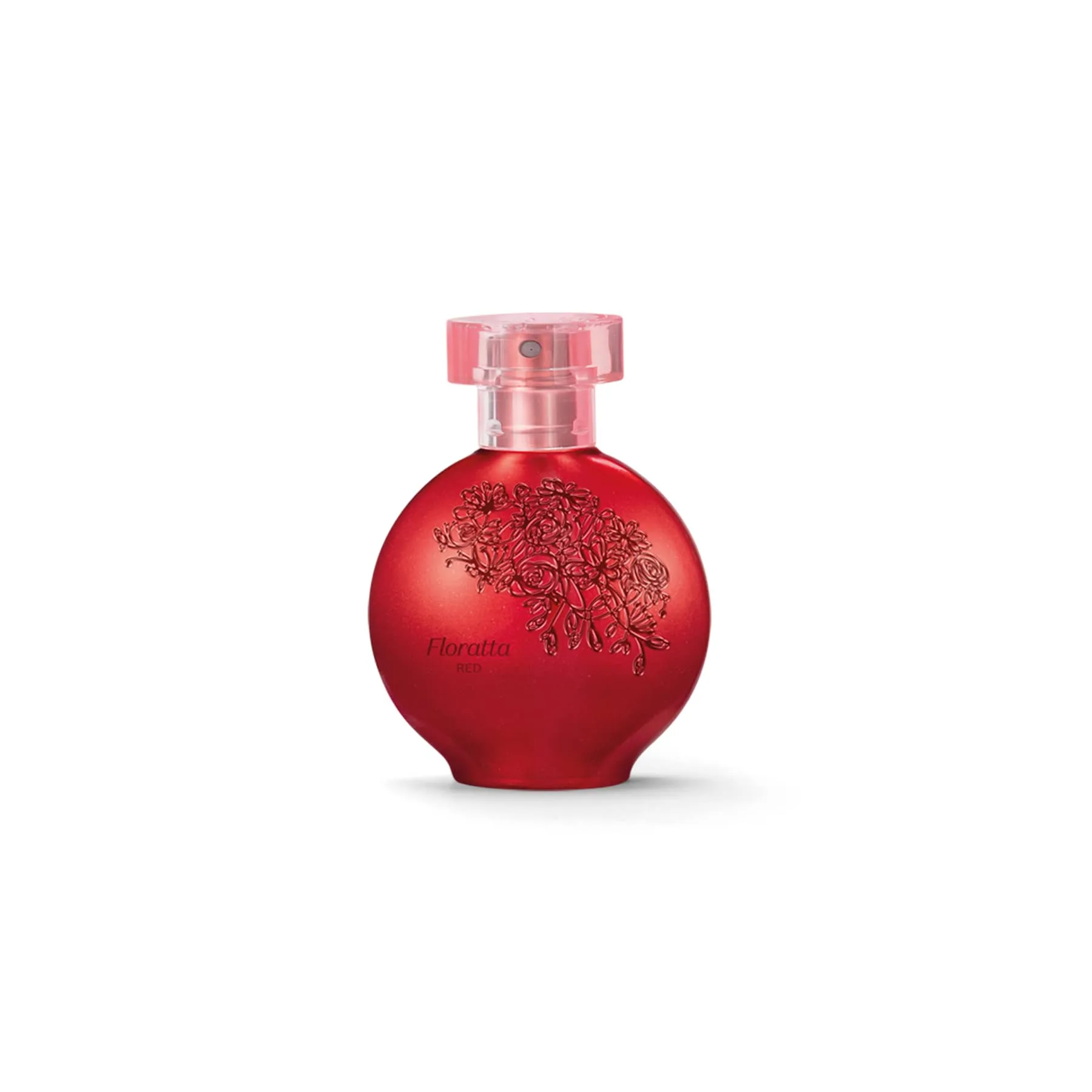 Kit Gift Floratta: Rose Deodorant Cologne 75ml   Moisturizing Lotion 200ml   Red Deodorant Cologne 30ml - o Boticario