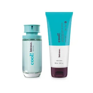 Kit Intense Cool!: Deodorant Cologne 50ml   Body Lotion 200ml - o Boticario
