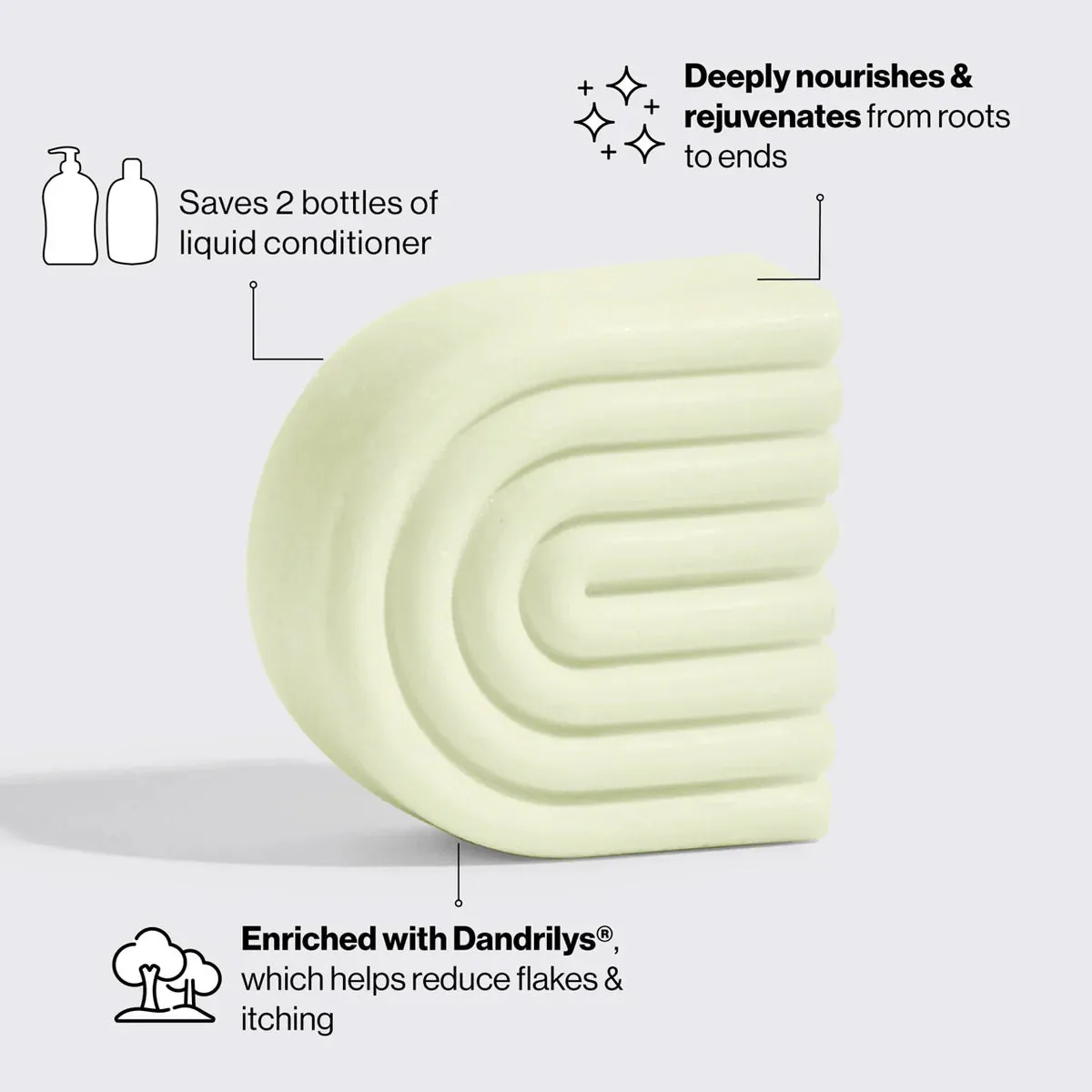 kitsch Tea Tree & Mint Clarifying Solid Conditioner