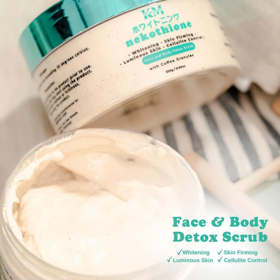 KM - Nekothione Face and Body Detox Scrub 250g