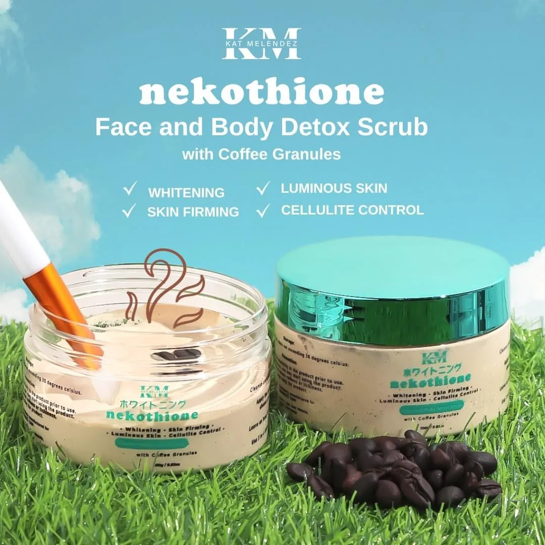 KM - Nekothione Face and Body Detox Scrub 250g