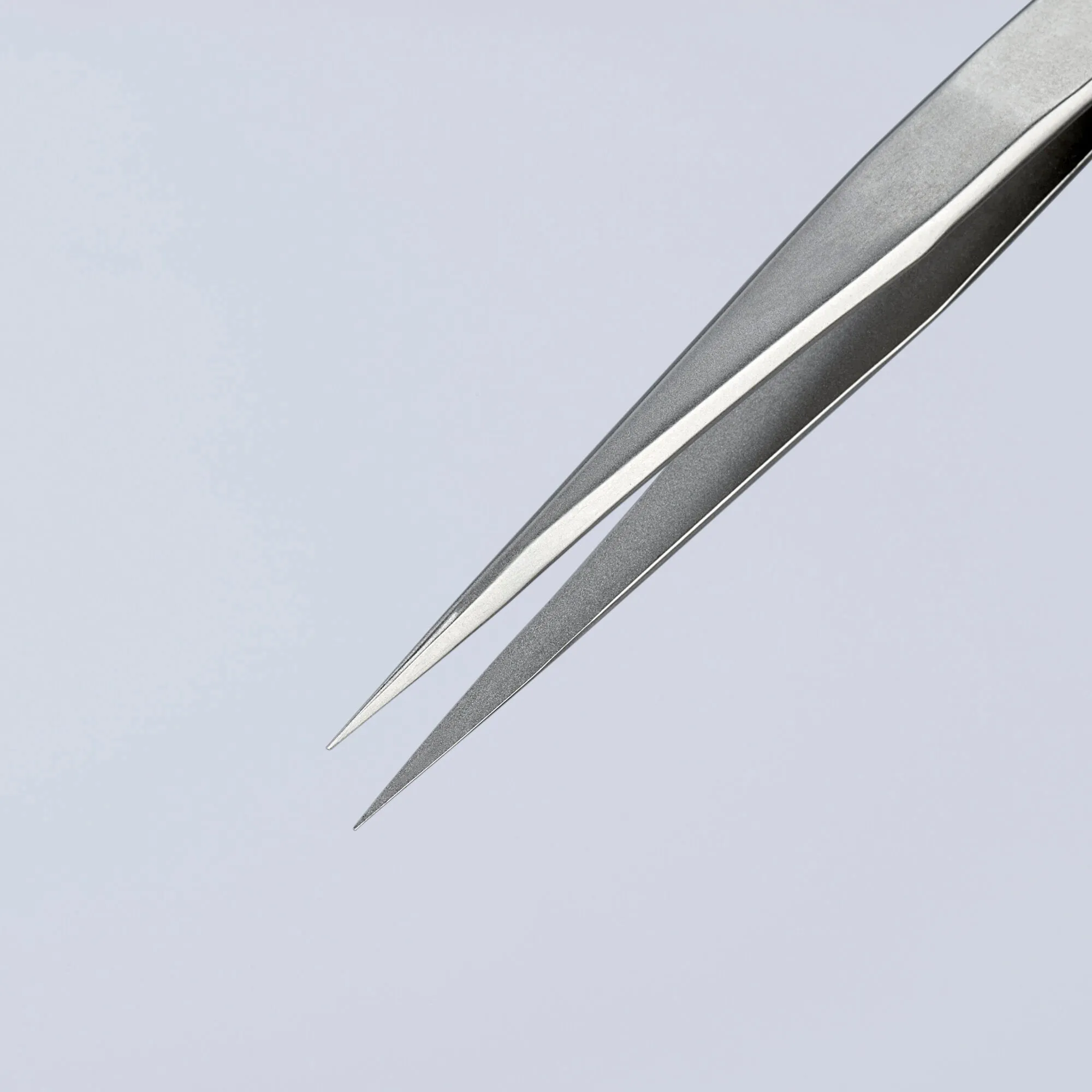 Knipex 92 21 02 4 3/4" Premium Stainless Steel Gripping Tweezers-Needle-Point Tips
