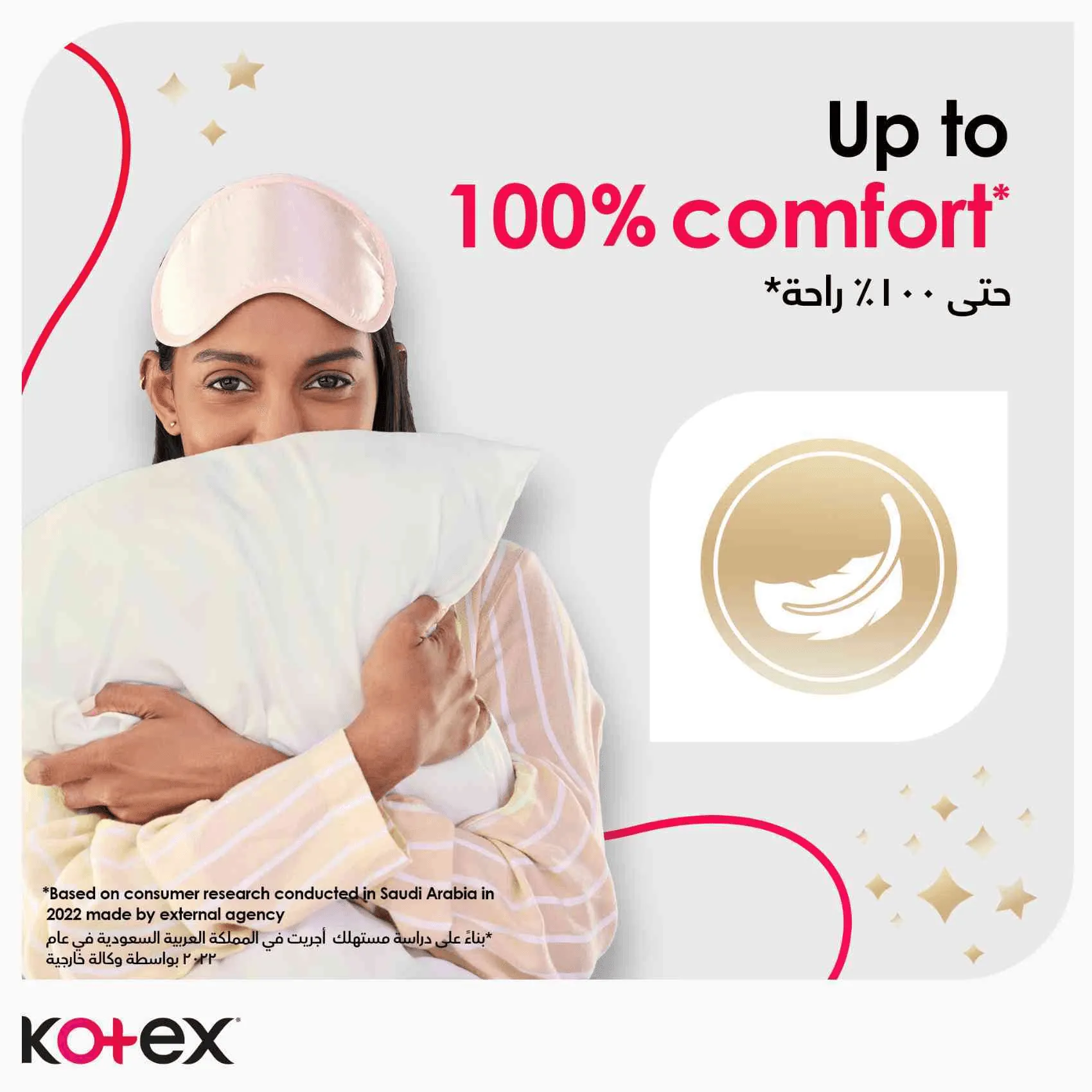 Kotex Maxi Protect Thick Pads Overnight Protection With Wings - 16Pcs