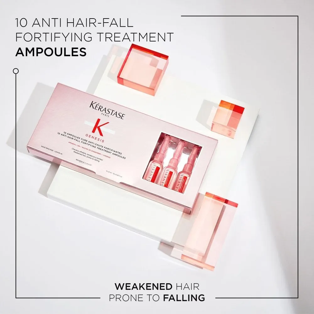 Kérastase Genesis Ampoules Cure Anti-Chute Fortifiantes Anti Hair-Loss 10 x 6ml