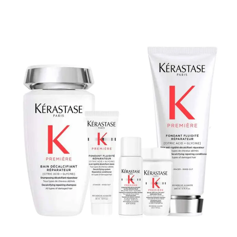Kérastase Première Decalcifying Repairing Shampoo, Conditioner   3 FREE Minis
