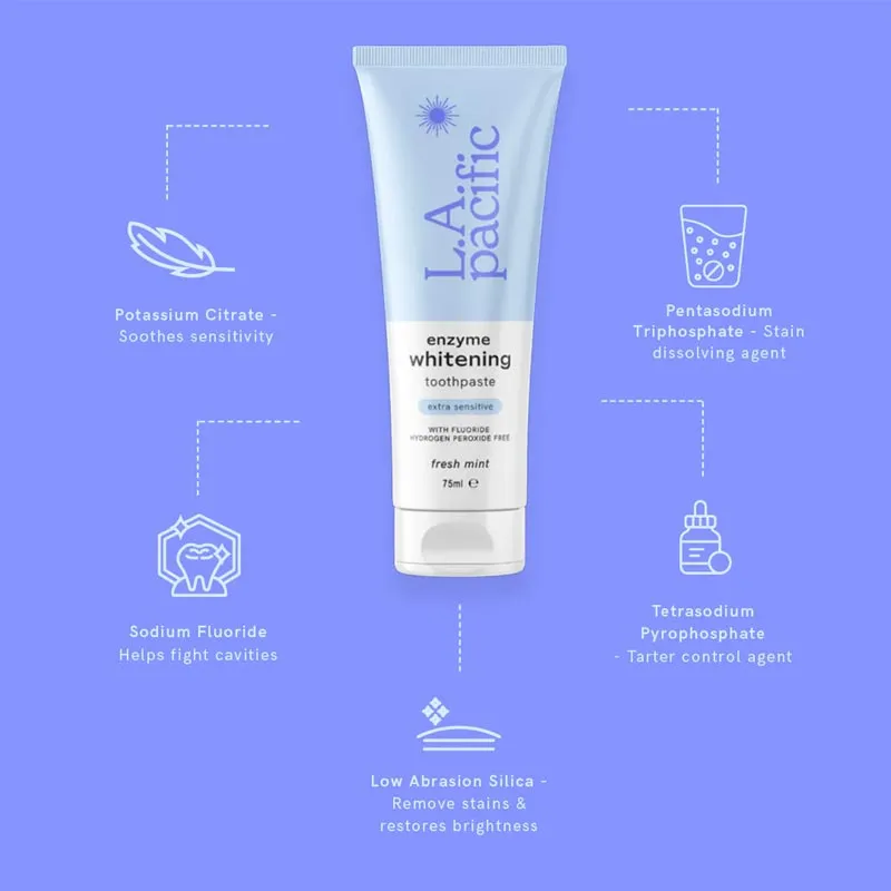 L.A. Pacific Enzyme Whitening Extra Sensitive Toothpaste