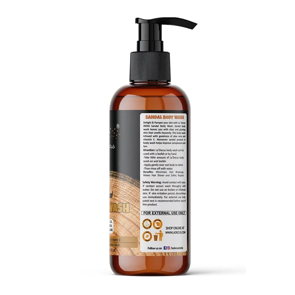 La'Decus India Sandal Body Wash 200ml