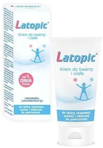 Latopic Face and Body Cream 75ml