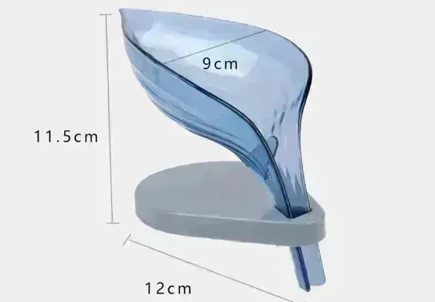 Leaf shaped Suction Soap dish