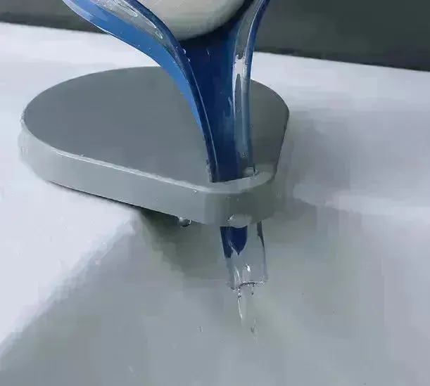 Leaf shaped Suction Soap dish
