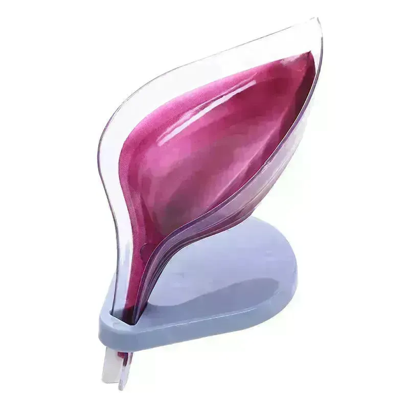 Leaf shaped Suction Soap dish