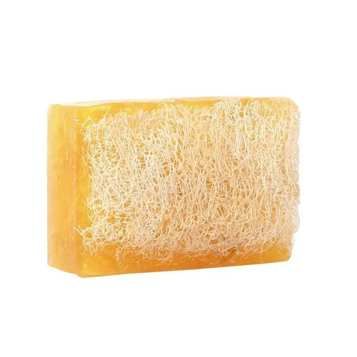 Lemon Soap with Loofah