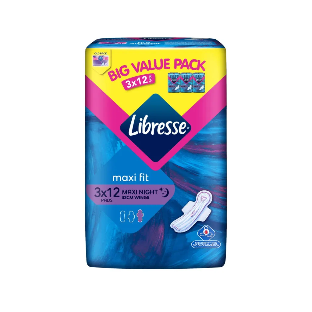 Libresse NightELW 32cm 3x12s Big Value Pack