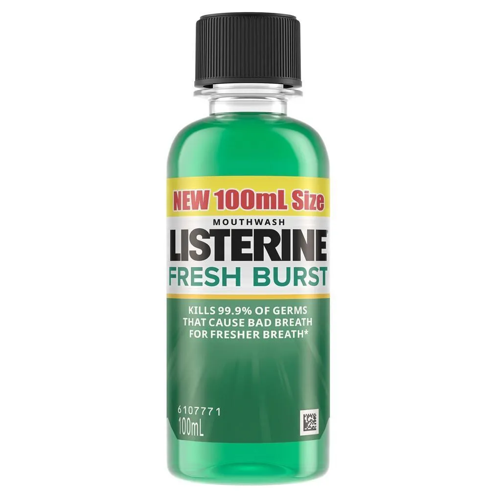 Listerine Mouthwash Fresh Burst 100ml