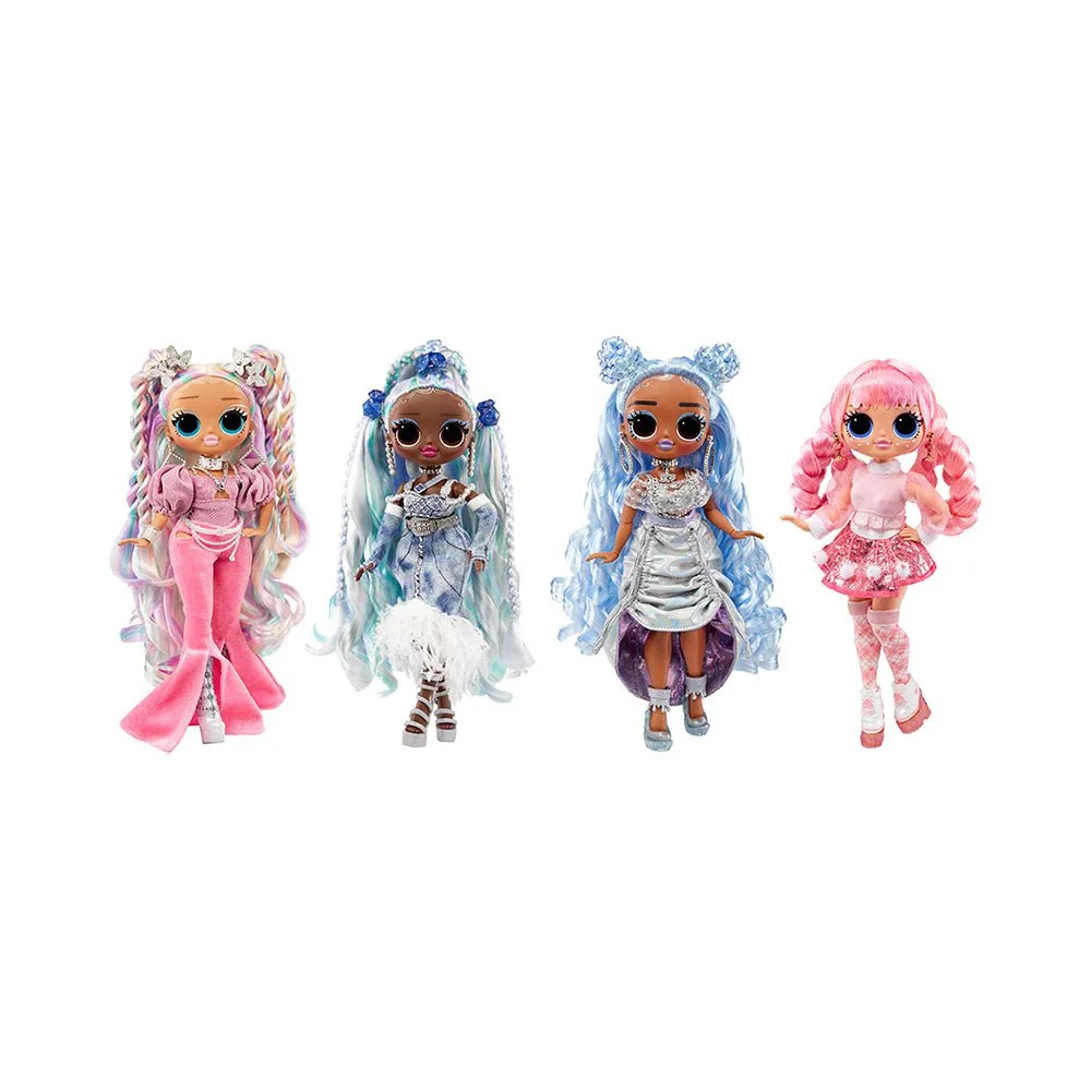 LOL Surprise OMG Fashion Show Hair Edition Twist Queen Fashion Doll with Magic Mousse