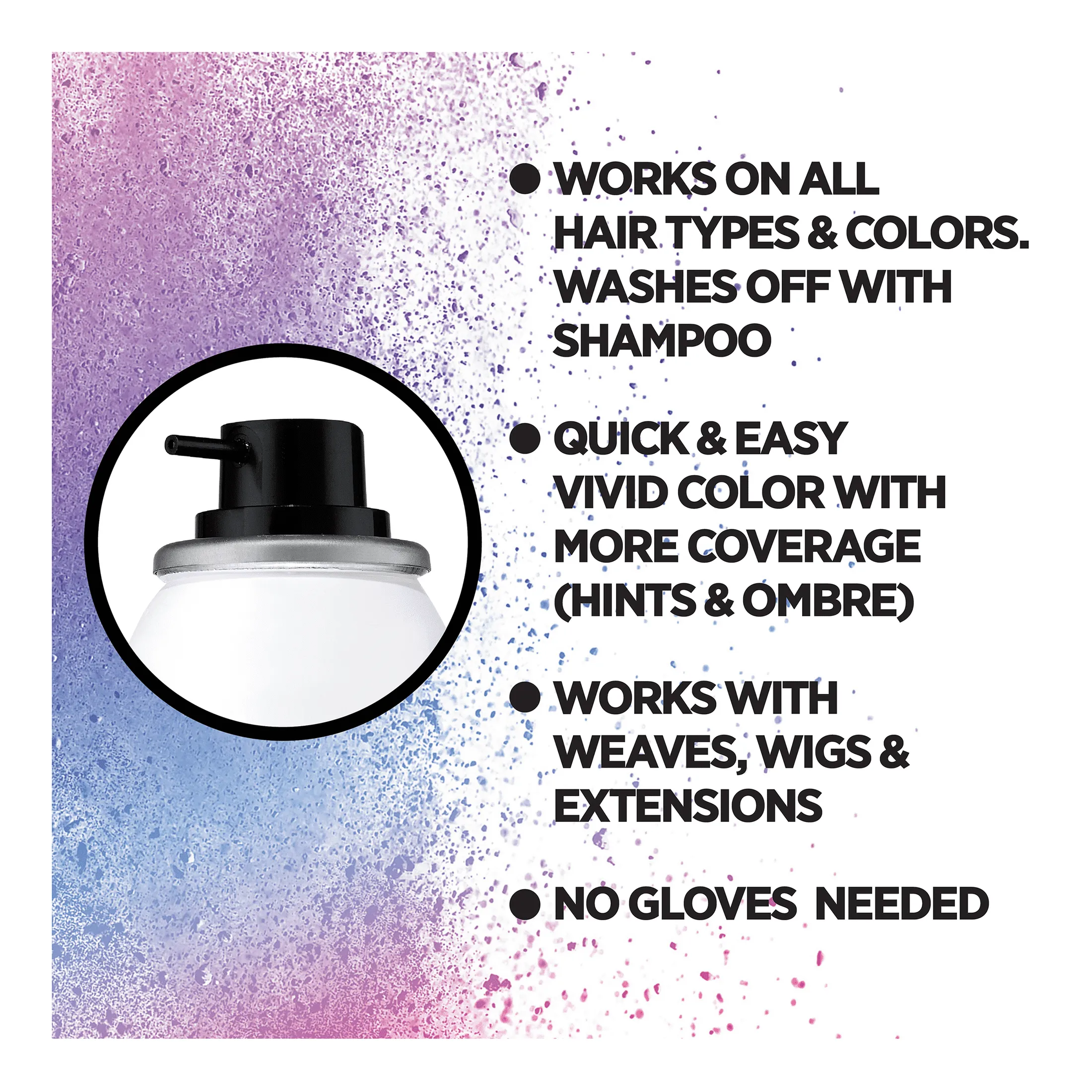 L'Oreal Paris Colorista 1 Day Hair Color Spray, 02 Rose Gold, 2 oz