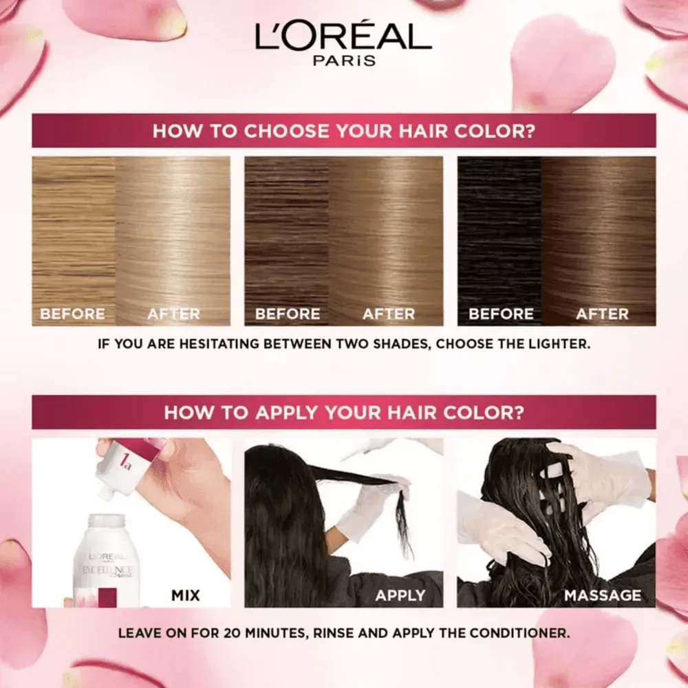 L'Oreal Paris Excellence Hair Color - 9.1 Very Light Ash Blonde