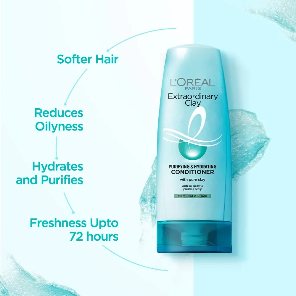 L'Oreal Paris Extraordinary Clay Conditioner (180ml)