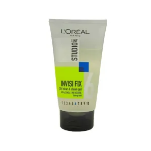 Loreal Studio Line 6 Invisi Fix Strong Hair Styling Gel 150ml