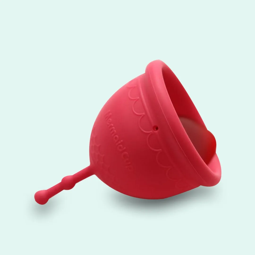 Low cervix menstrual cup by mermaid® (w/o box)