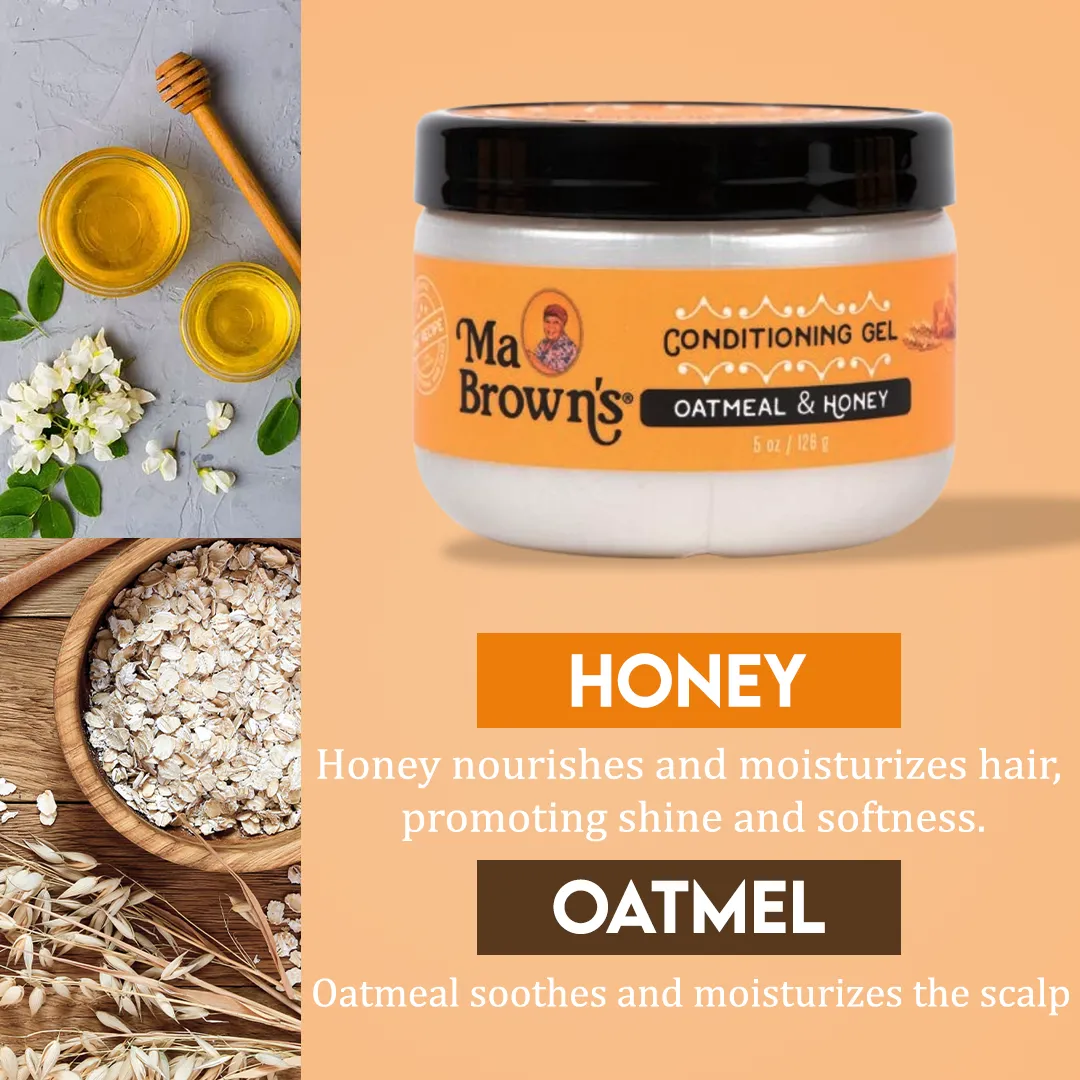 Ma Browns Oatmeal And Honey Conditioning Gel - 126g