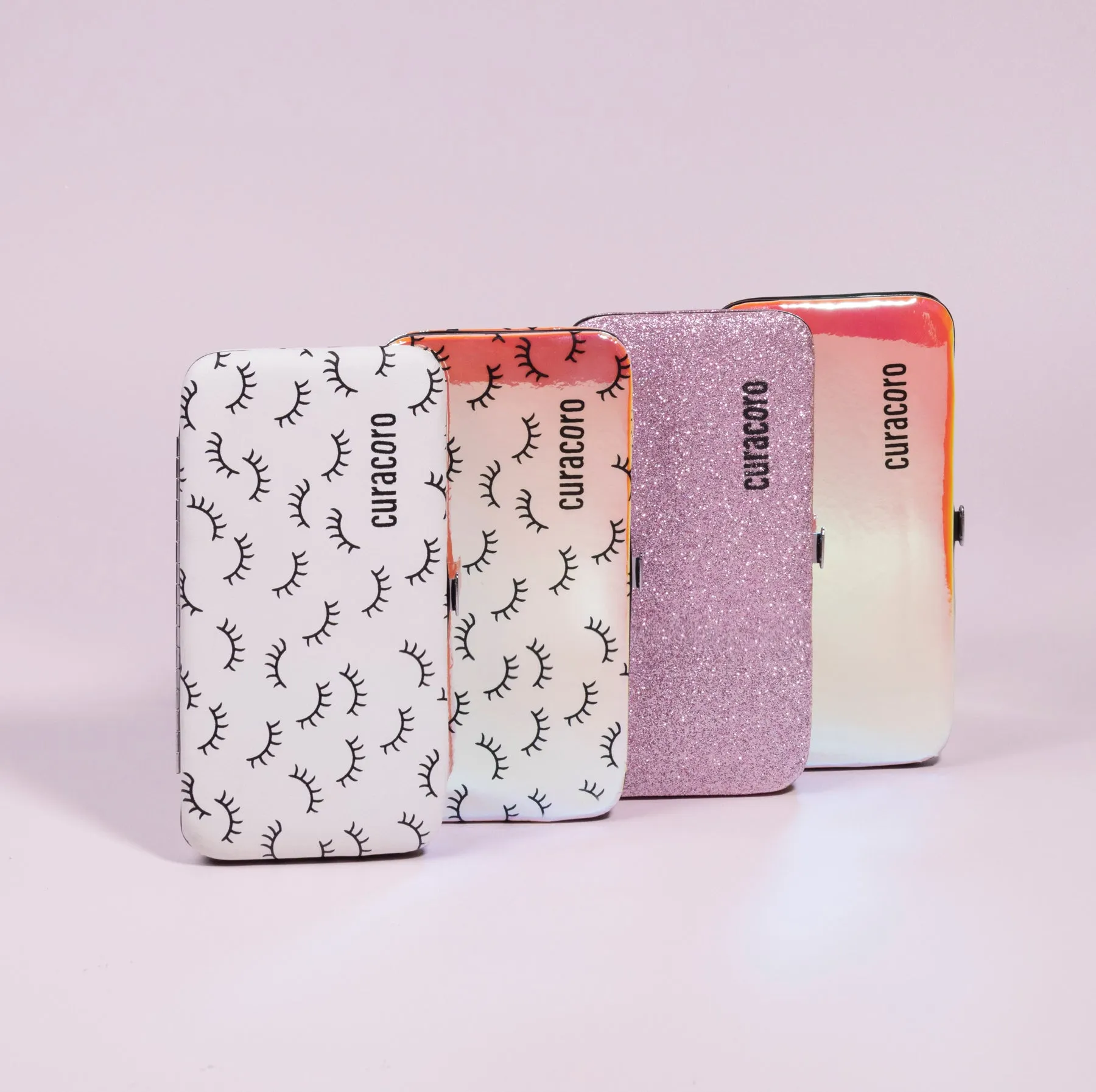 Magnetic tweezer case (pink pearl)