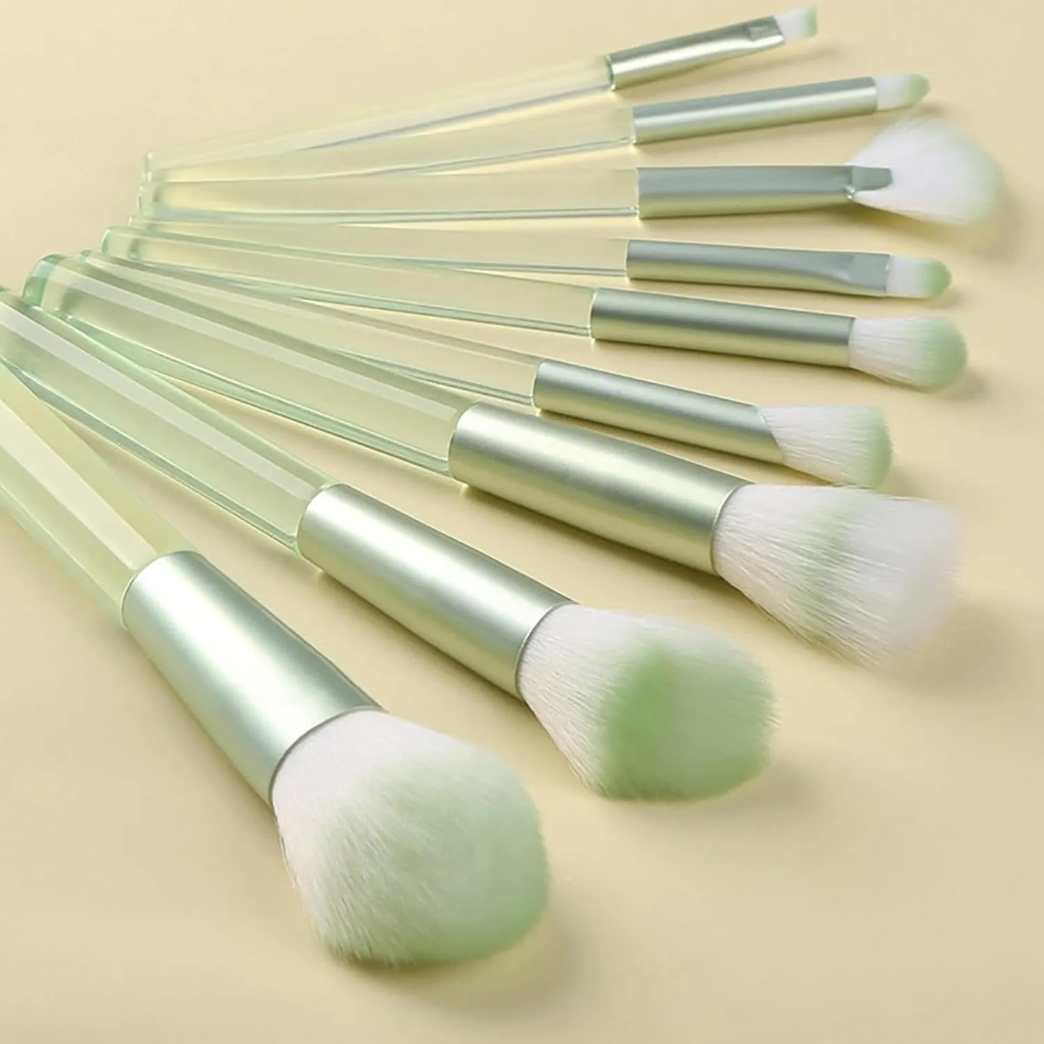Makeup Brush Set with Organizer Bag, 9 Pcs Premium Synthetic Powder Foundation Brush,Eyeliner Blending Eyeshadow Contour Concealer Brushes,Gifts for Women