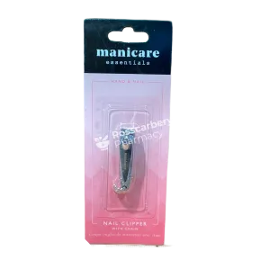 Manicare Essentials Finger Nail Clipper with Chain