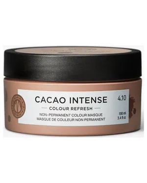 Maria Nila Color Refresh Cacao Intense, 3.4 Fl Oz / 100 ml, Brown Color Bomb, Semi-Permanent Pigments, 100% Vegan & Sulfate/Paraben free