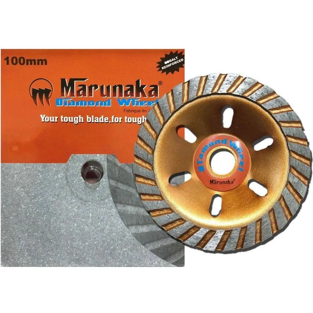 Marunaka Diamond Cup Wheel 4"