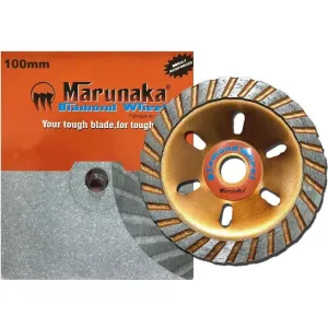 Marunaka Diamond Cup Wheel 4"