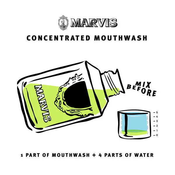 Marvis Cinnamon Mouthwash Concentrated 120ml