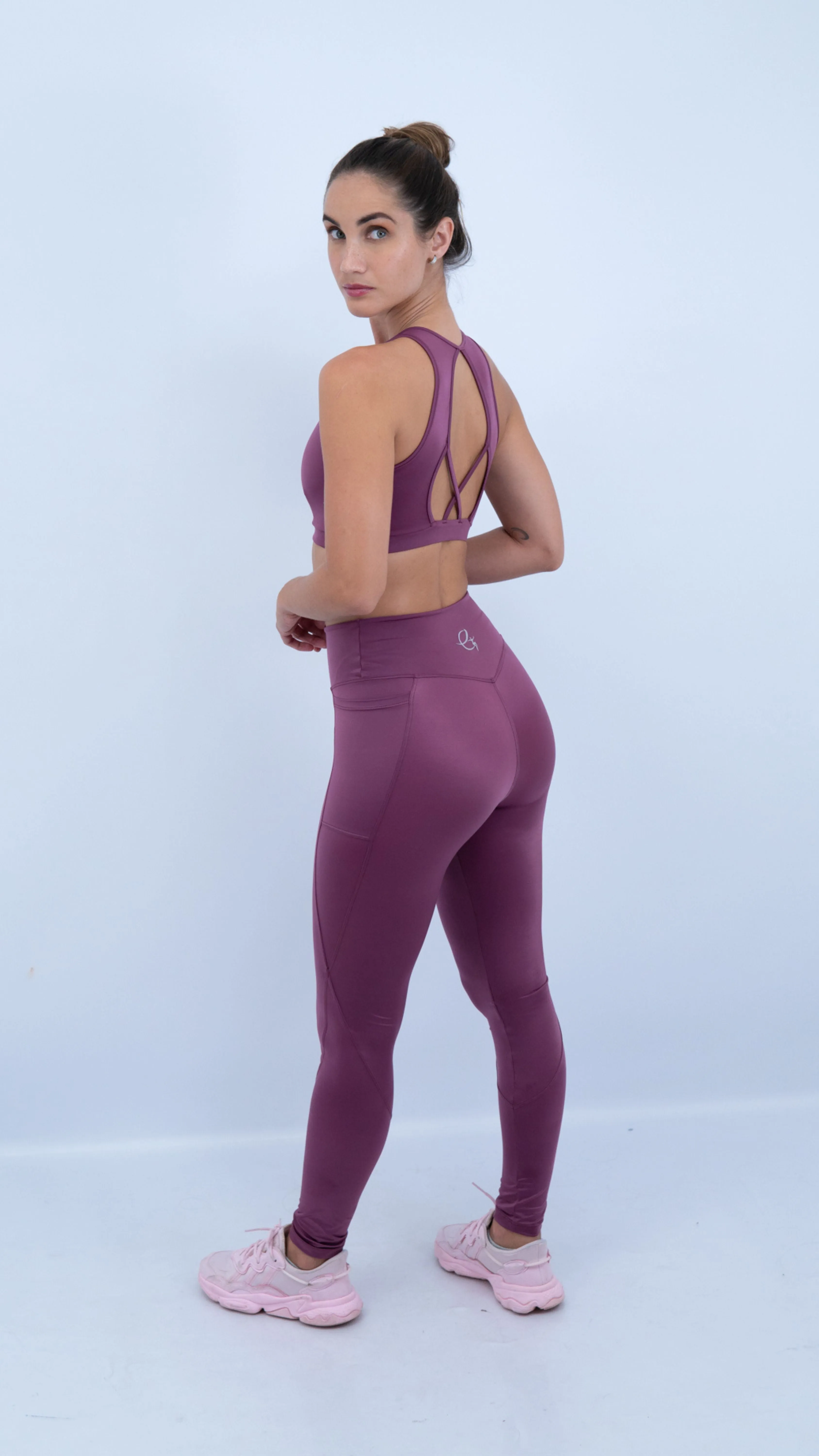 Mauve Feminine Legging