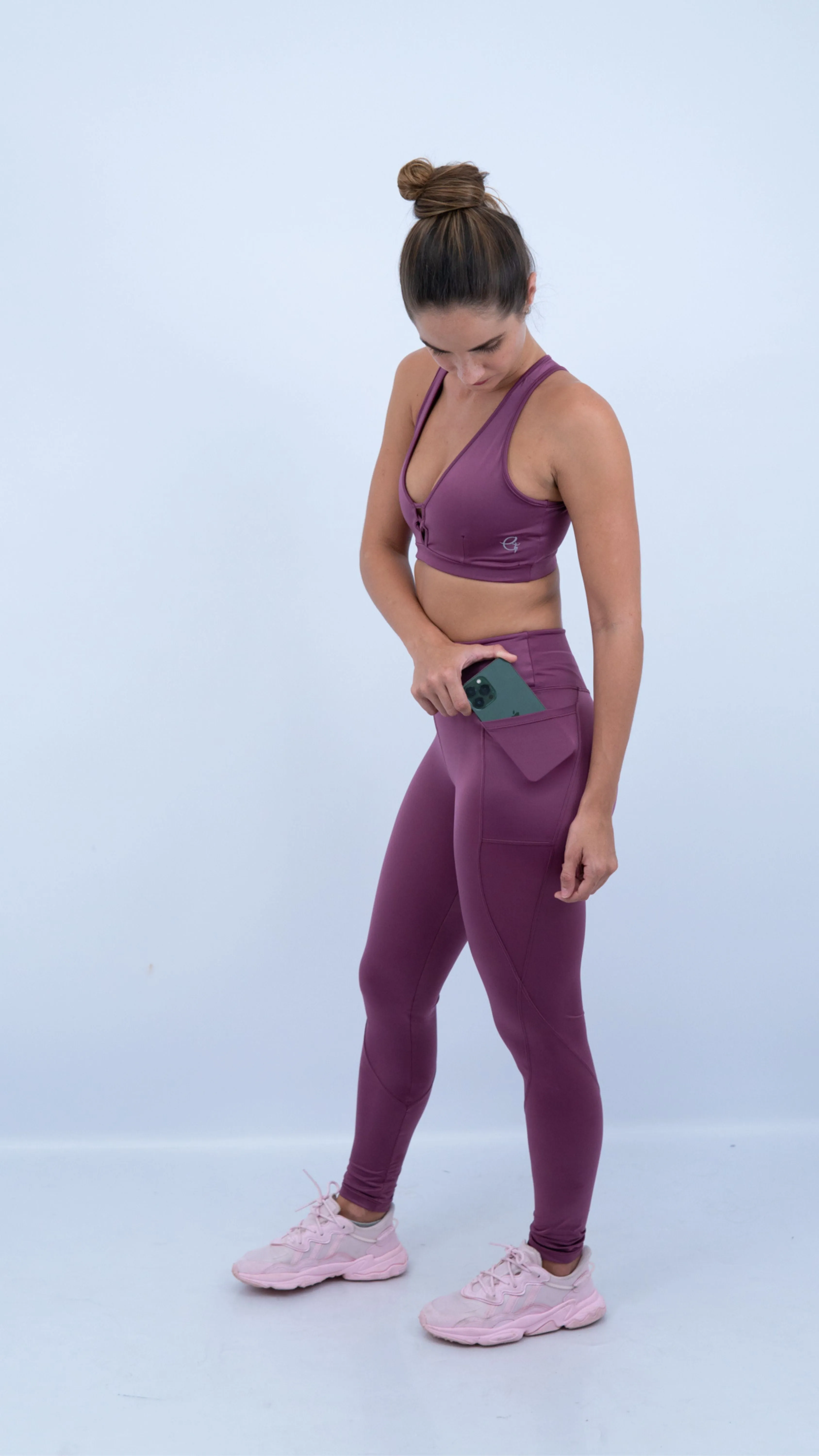 Mauve Feminine Legging