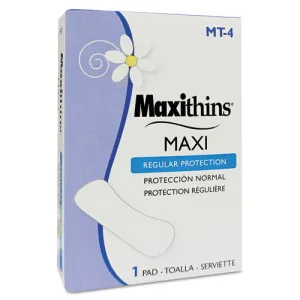 Maxithins Vended Sanitary Napkins #4 (250/Case)