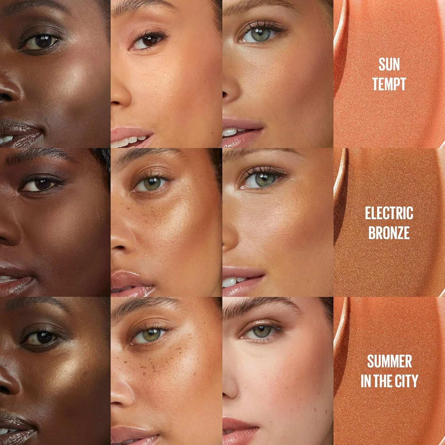 Maybelline Sunkisser Multi-Use Liquid Blush and Bronzer, Blendable, Longwear, Glowy Make Up, Electric Bronze, 1 Count